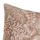 Cojín EDÉN Blanco Beige Impreso Terciopelo 45 x 8 x 45 cm