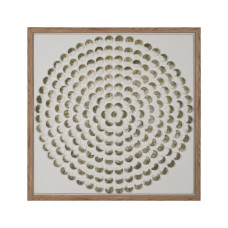 Painting Brown Beige 93 x 3 x 93 cm