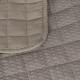 Bedspread (quilt) Taupe 180 x 1 x 260 cm