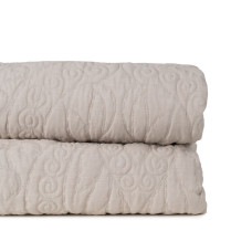 Bedspread (quilt) Beige 180 x 1 x 260 cm
