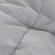 Colcha Gris 180 x 260 x 1 cm