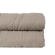 Bedspread (quilt) Taupe 180 x 1 x 260 cm