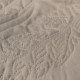 Bedspread (quilt) Taupe 180 x 1 x 260 cm