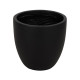 Set of Planters Black 44 x 44 x 41,5 cm (4 Units)