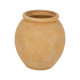 Vase Yellow Ceramic 34 x 34 x 35 cm