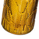 Jarrón Ambar Vidrio 15 x 15 x 20 cm