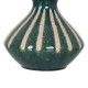 Jarrón Blanco Verde Cerámica 19,3 x 19,3 x 31,2 cm