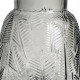 Vase Grey Glass 15 x 15 x 15 cm