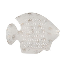 Cuadro Blanco Hierro