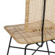 Silla de Comedor Negro Natural