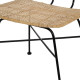 Silla de Comedor Negro Natural