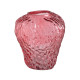 Jarrón Rosa Cristal