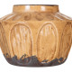 Vase Brown Ceramic 11,5 X 11,5 X 8,5 CM