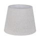Lamp Shade Grey Polyester 45 X 45 X 34 CM