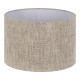 Lamp Shade Brown Polyester 45 x 45 x 30 cm