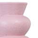 Jarrón Rosa Cerámica 10,5 x 10,5 x 13 cm