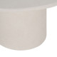 Centre Table WILMA White MDF Wood 57 x 57 x 40 cm