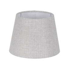 Lamp Shade Grey Polyester 30 x 30 x 22 cm