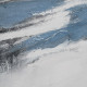 Canvas Black Abstract 100 X 3,5 X 140 CM