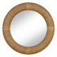 Espejo de pared Natural 80 x 7 x 80 cm