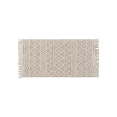 Alfombra Crema 80 x 150 x 1 cm