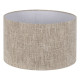 Lamp Shade Brown Polyester 50 x 50 x 30 cm