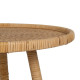 Side table Beige Rattan 60 x 60 x 71 cm