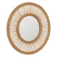Wall mirror Natural 70 x 2,5 x 70 cm