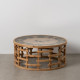 Centre Table Natural 80 x 80 x 36 cm