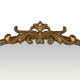Espejo de pared Dorado 80 x 4 x 193 cm