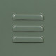 Vitrina con Doble Puerta de Cristal Menta Cristal Hierro 72 x 35 x 178 cm