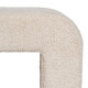Pouffe Beige Polyester 67 X 48 X 47 CM