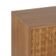Sideboard MARIGNI Black Natural Iron MDF Wood 121,5 x 42,5 x 93,5 cm