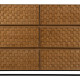 Cajonera MARIGNI Negro Natural Hierro Madera MDF 118 x 42 x 77 cm