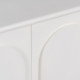 Sideboard BERET White Fir wood MDF Wood 120 x 40 x 81 cm