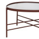 Centre Table Tile Crystal Iron 78 x 68 x 37 cm