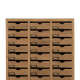 Cajonera Beige Madera de abeto Madera MDF 85,5 x 36,5 x 133 cm
