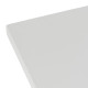 Folding Side Table White 70 x 70 x 74 cm