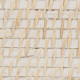 Cutlery basket White Bamboo Rattan 19 x 19 x 27 cm