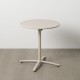 Folding Side Table Taupe 70 x 70 x 72 cm