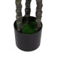 Decorative Plant PVC Cement 40 x 40 x 160 cm