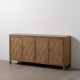 Sideboard BRAYAN Natural 160 x 40 x 80 cm