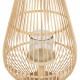 Lantern Natural Bamboo Crystal 30 x 30 x 55 cm