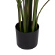 Decorative Plant PVC Cement Fabric 50 x 50 x 220 cm