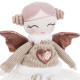 Adorno Navideño Verde Beige Arena Tejido 42 cm