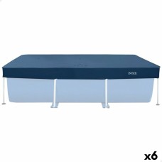 Cubrepiscinas Intex Azul marino 260 x 30 x 160 cm Rectangular (6 Unidades)