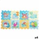 Play mat Colorbaby Navy EVA 8 Pieces (4 Units)