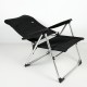 Beach Chair Aktive Deluxe Foldable Black 49 x 105 x 59 cm (2 Units)