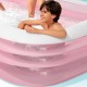 Inflatable Paddling Pool for Children Intex 1050 L 305 x 56 x 183 cm Pink (2 Units)