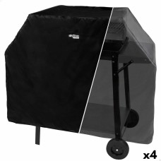 Funda Protectora para Barbacoa Aktive Negro 4 Unidades 142 x 120 x 60 cm